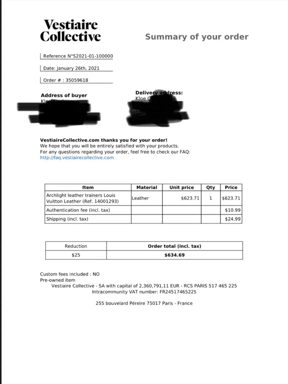 Archlight Leather Louis Vuitton Trainers - Picture 7 of 7